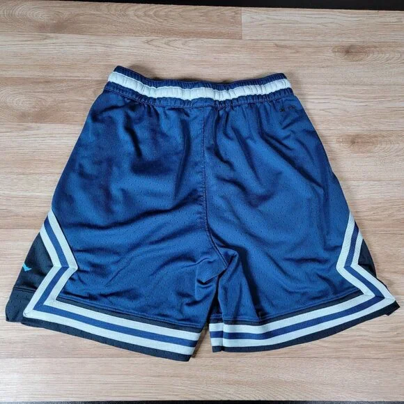 Nike Air Jordan Sport Diamond Shorts Mens Size Medium Blue Basketball DH9075-493 - Picture 5 of 14